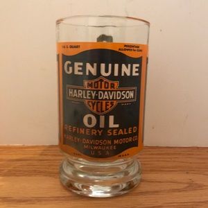 Harley Davidson Genuine Oil glass Mug